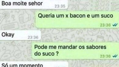 O caso do cara que só queria pedir um x-bacon, mas a atendente atrapalhou tudo