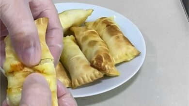 Enroladinho na AirFryer com 3 ingredientes