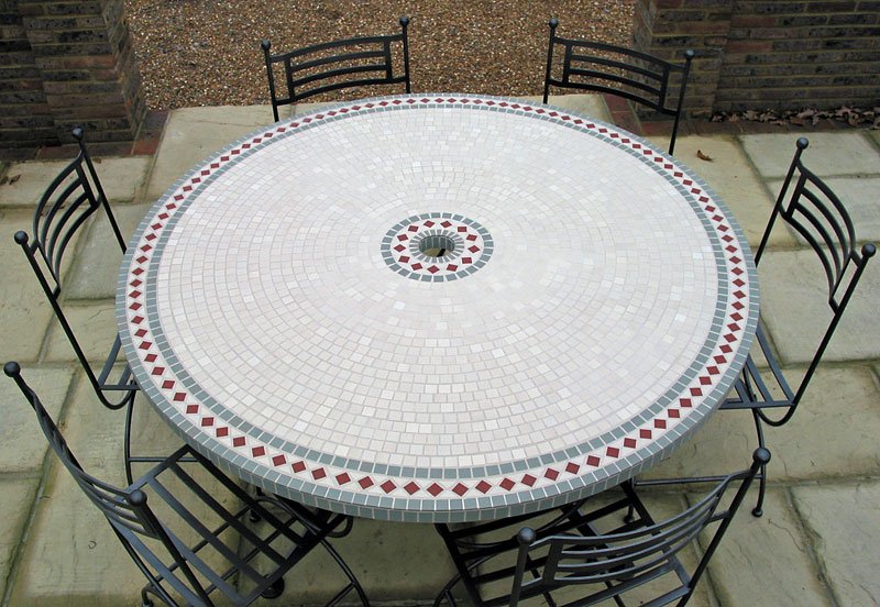 Dicas de Artesanato para Mesa de Mosaico Dicas de Artesanato para Mesa de Mosaico