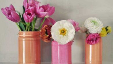 Como colorir potes de conserva