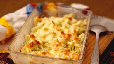 Gratinado de couve-flor