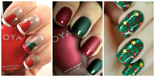 Unhas Decoradas para o Natal