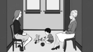 Qual é a verdadeira mãe dessa criança