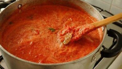 Receita de molho de tomate caseiro