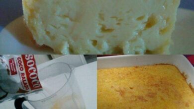 Bolo Bombocado Cremoso de liquidificador