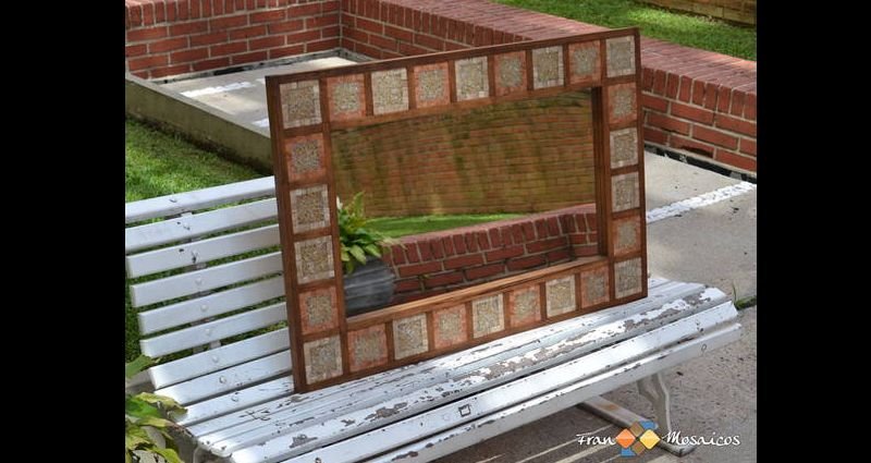 Dicas de Artesanato com Moldura de Espelho