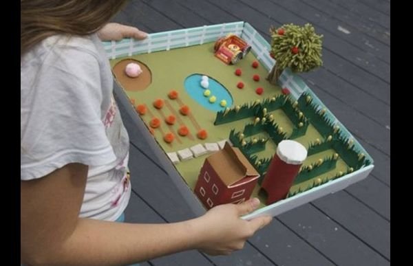 Dicas de Artesanatos com Caixas de Papelão Dicas de Artesanatos com Caixas de Papelão