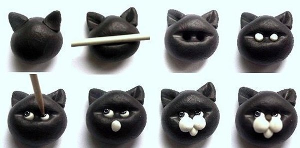 gatinho de biscuit