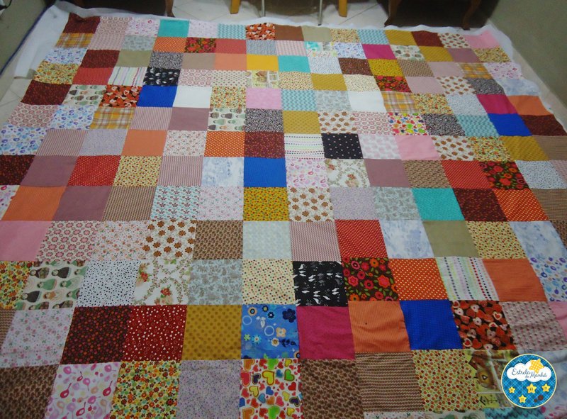 colcha com retalhos passo a passo