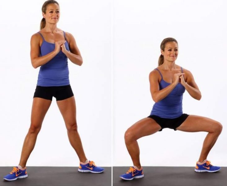 Agachamento Sumô é um dos melhores exercícios para levantar o bumbum