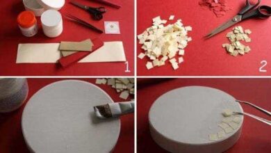 mosaico de papel como fazer