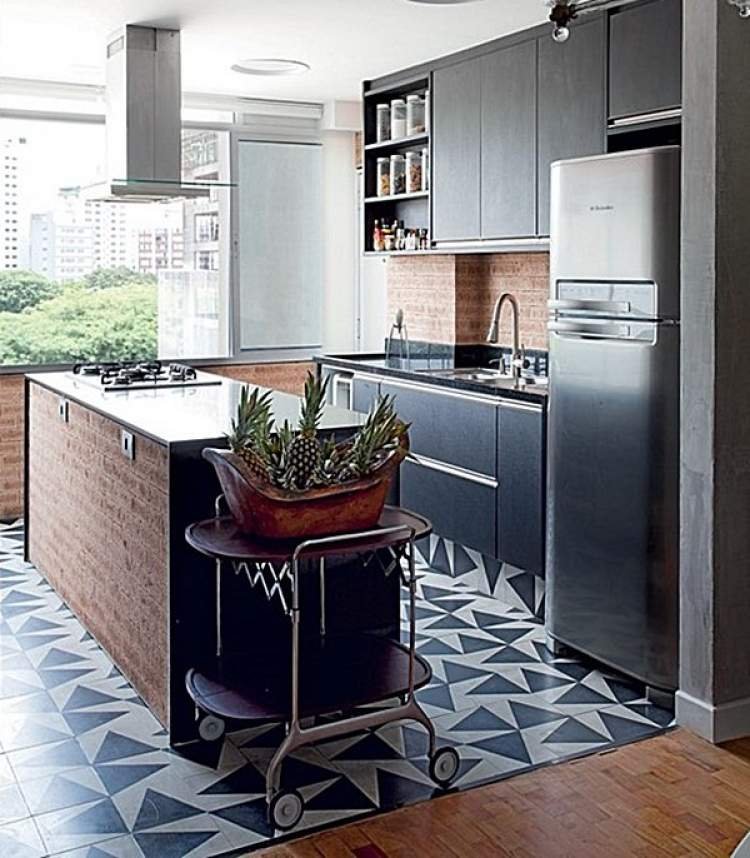 Cozinha pequena e funcional