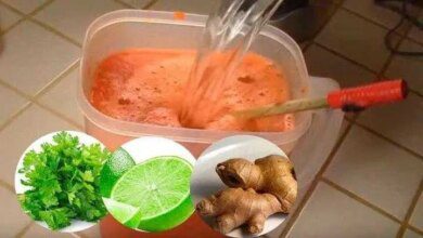 Bebida caseira para subir defesas e eliminar anemia