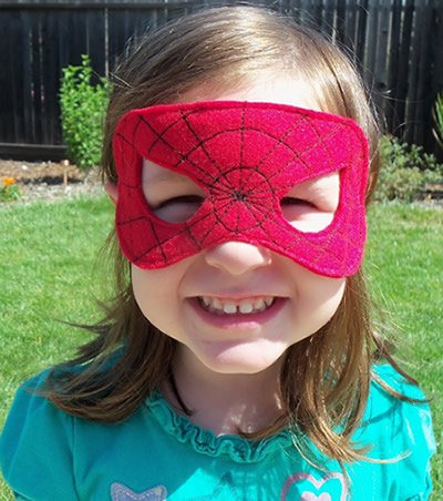 Máscara de Homem Aranha Passo a Passo