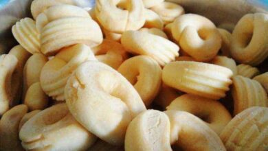 Receita de biscoito de queijo