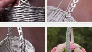 Como Fazer Cesta de Jornal