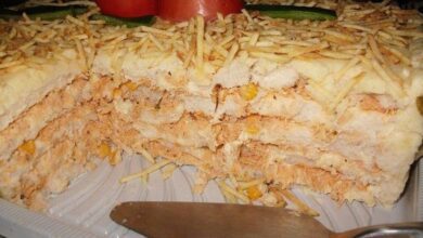 Receita de Torta de Pão de Forma