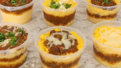 Cuscuz no pote à bolonhesa: Receita prática e deliciosa!