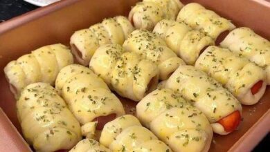 Receita de Enroladinho de Salsicha Fácil