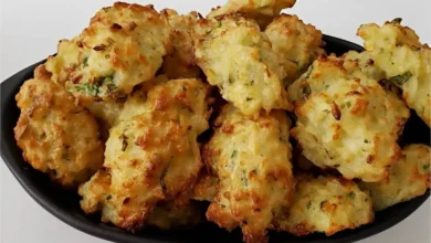 bolinho de arroz na airfryer – créditos canal receitas da elaine