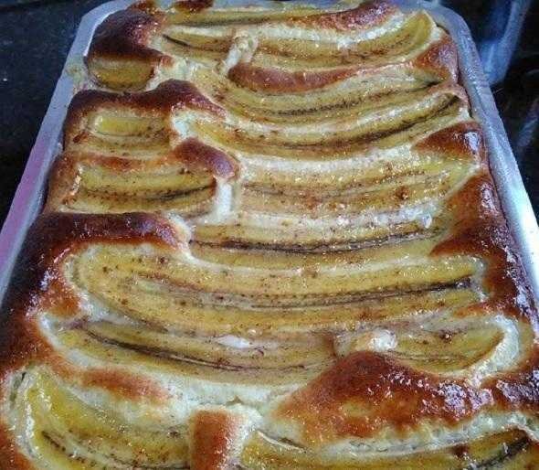Bolo de Banana de Liquidificador Simples