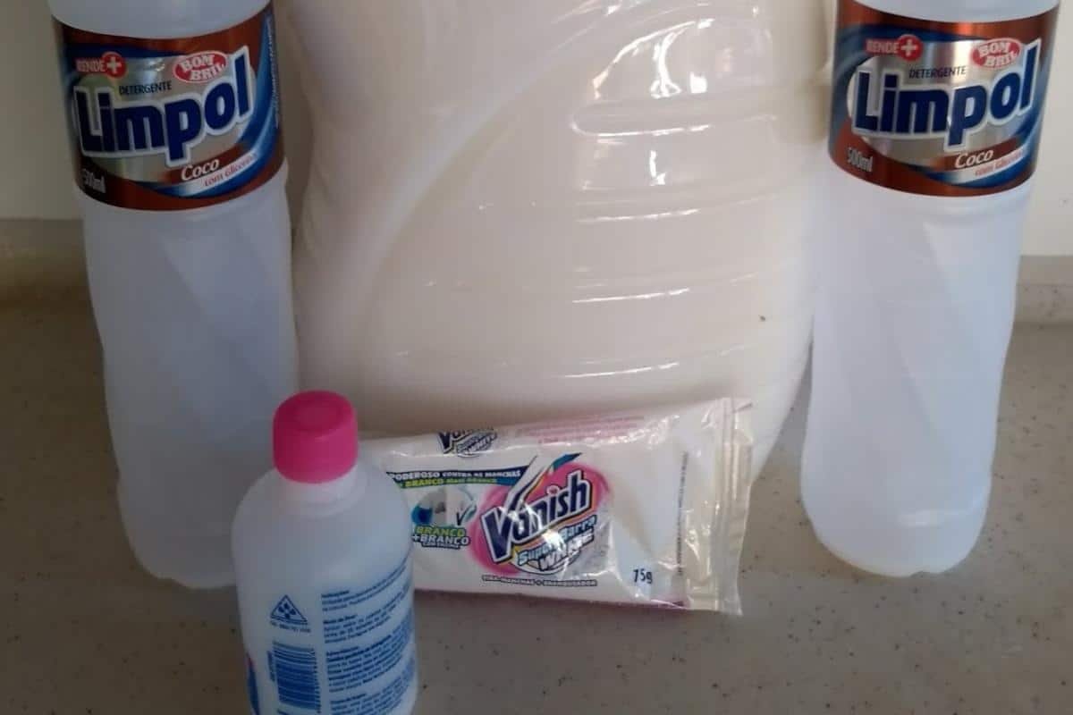 Branqueador de roupas caseiro que desencarde até pano de chão sujo