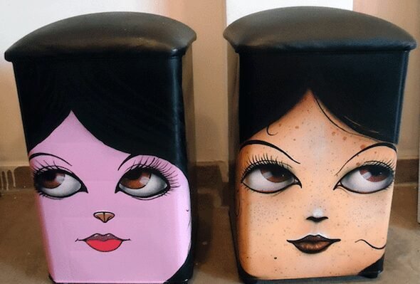 Como Fazer Artesanato com Latas de Tinta 4