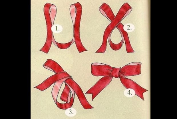 laço de fita simples