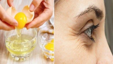 Como eliminar pés de galinha com truque do ovo