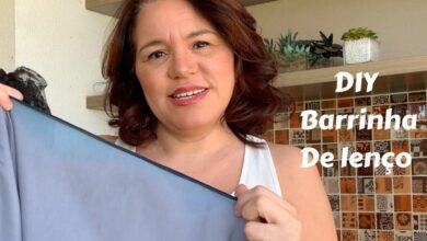 Como fazer Barrinha de Lenço