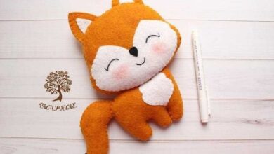 Como fazer Raposa do Pequeno Príncipe em Feltro