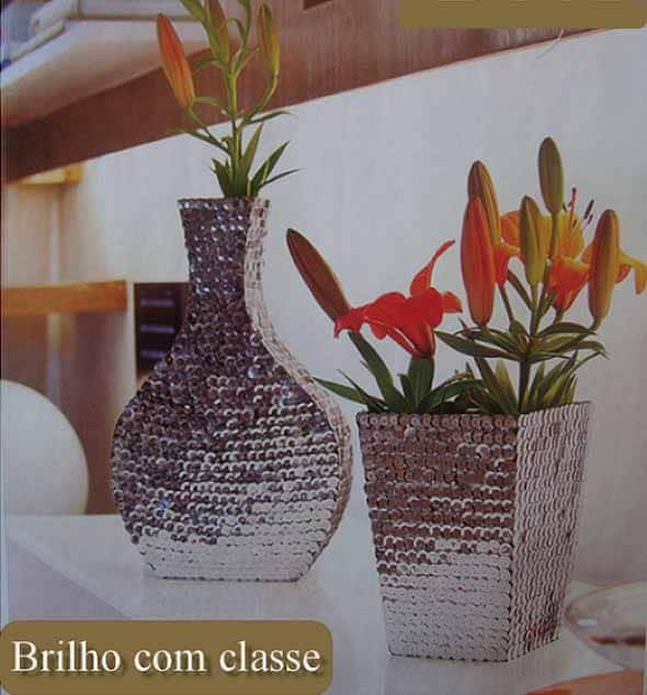 Como fazer artesanato com lantejoulas