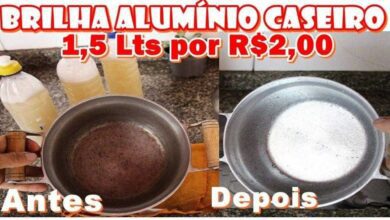 Como fazer detergente brilha alumínio caseiro