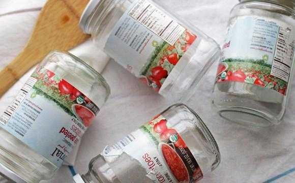 Como tirar cola de etiqueta ou rótulo de potes de plástico 4