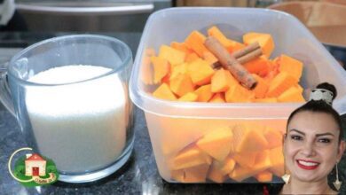 DOCE DE ABOBORA COM GOSTINHO DE INFÂNCIA