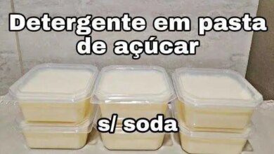 Detergente Em Pasta Sem Soda Super Potente