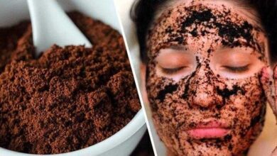 Esfoliante facial caseiro com café