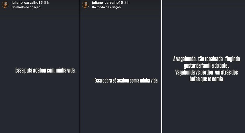 Ex-funcionário xinga e chama Gracyanne de'farsa' — Foto: Instagram