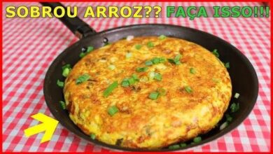Lanche de Frigideira - Feito Com Arroz
