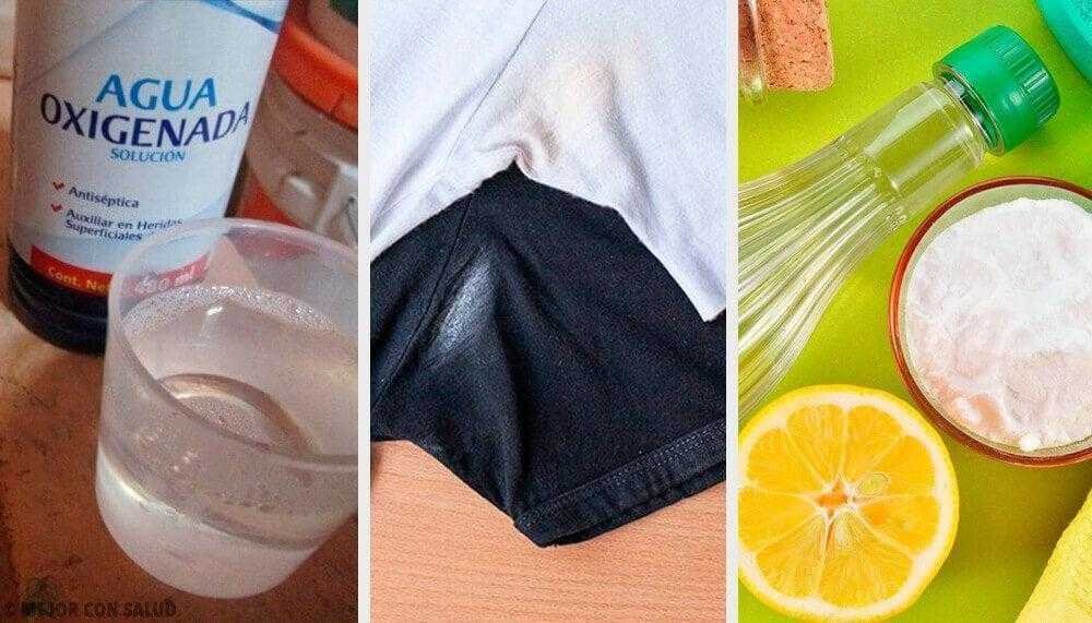 Maneira simples de tirar manchas de suor das roupas