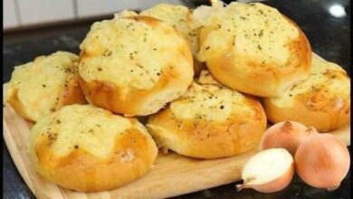 Pão de Cebola Fofinho e Delicioso