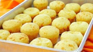 Pão de queijo que não murcha, sem liquidificador e sem sujeira