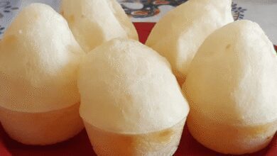 Pão de tapioca de minutos com apenas 3 ingredientes