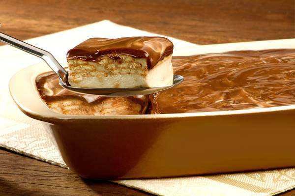 Pavê de Biscoito Maisena