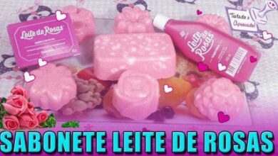 Pele macia e perfeita com sabonete de leite de rosas hidratante