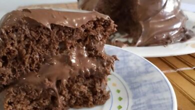 Receita de Bolo de iogurte com chocolate prática e saborosa!