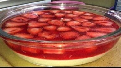 Receita de Sobremesa de morango