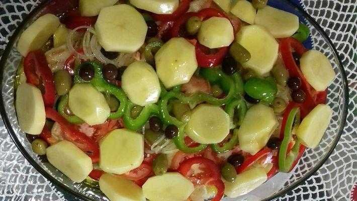 Receita de bacalhau com batatas s