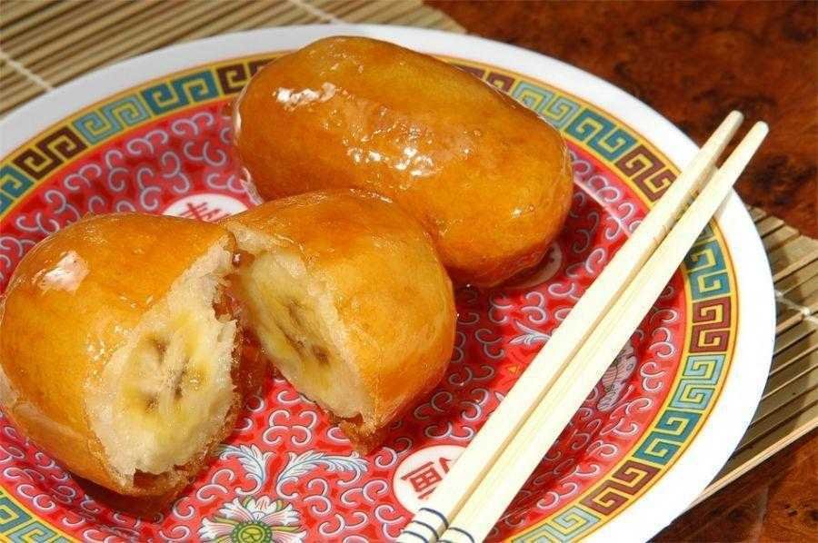 Receita de banana caramelada chinesa