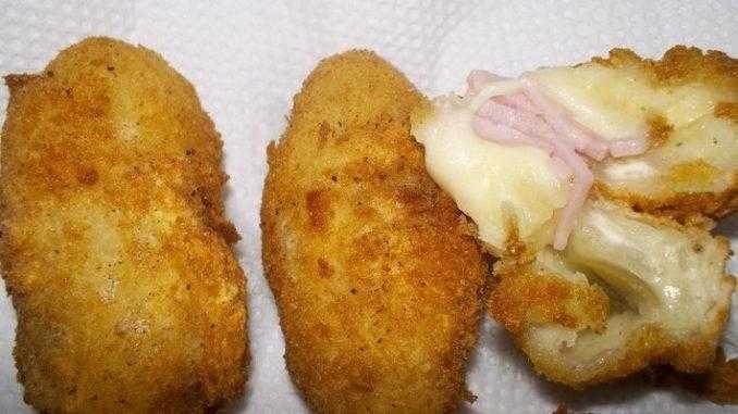 Receita de bolinho de mandioca recheado